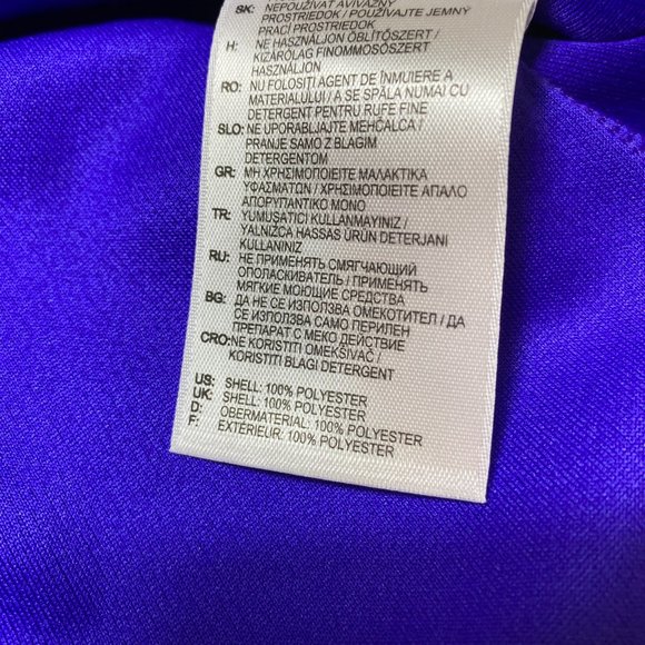 Adidas Blue Twist Back Athletic Racerback Tank Top - Picture 11 of 16